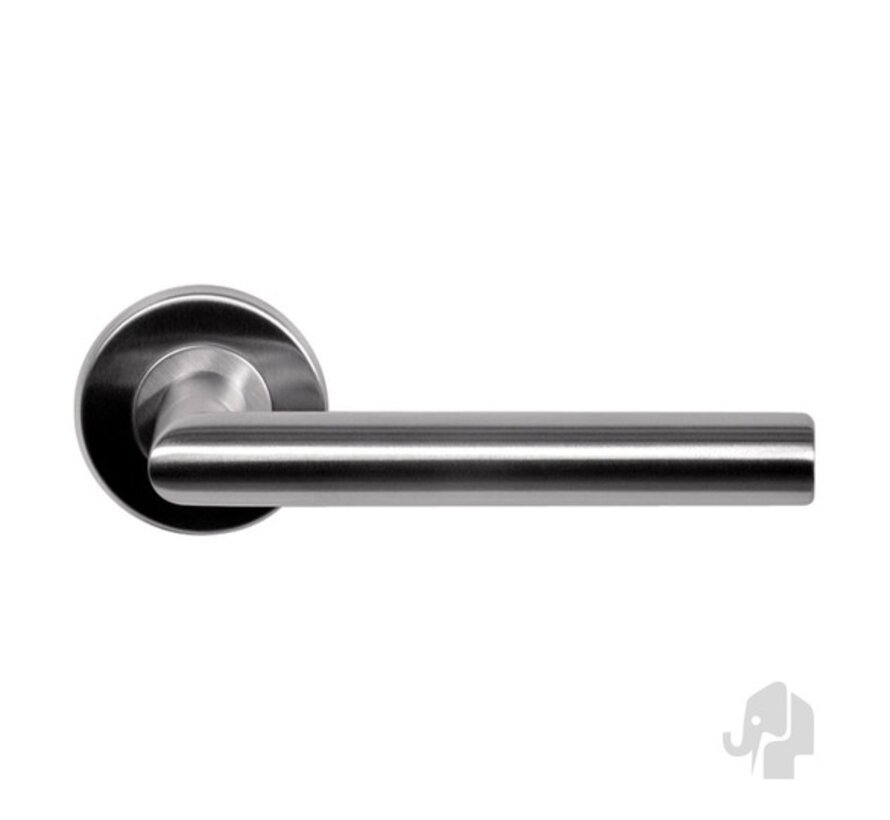 Best Buy deurklink 204R - Mat RVS- rond