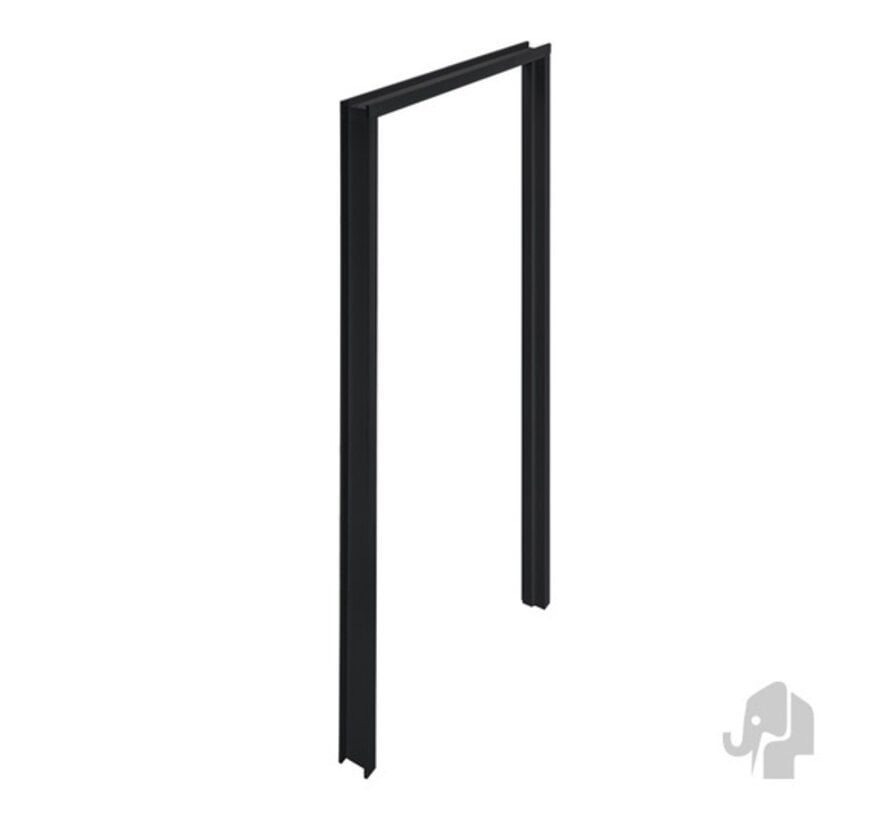 FlexiKozijn - Zwart - Muurdikte 100mm - 270x93cm