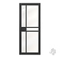 Austria binnendeur Nero Legno Imola 88x231,5  Blank Glas