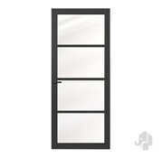 Skantrae  Austria binnendeur Nero Legno Chiari 83x201,5 Blank glas