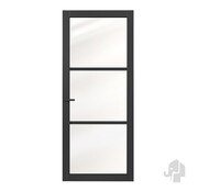 Austria Austria binnendeur Nero Legno Genova 93x231,5 Blank Glas