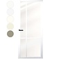 Austria binnendeur Nero Legno Asti White 93x257,5 Blank glas