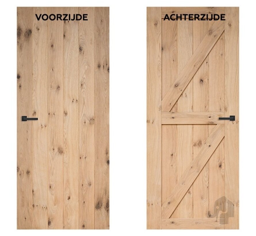Austria Schuifdeur Roble cabana Dos 93x231,5