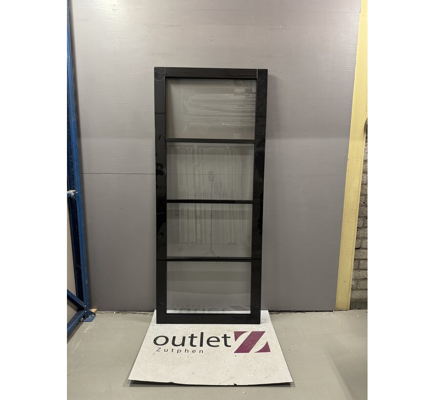 Austria binnendeur Nero Legno Chiari 83x201,5 Blank glas