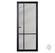 Austria Austria binnendeur Nero Legno Asti 83x201,5 Rookglas