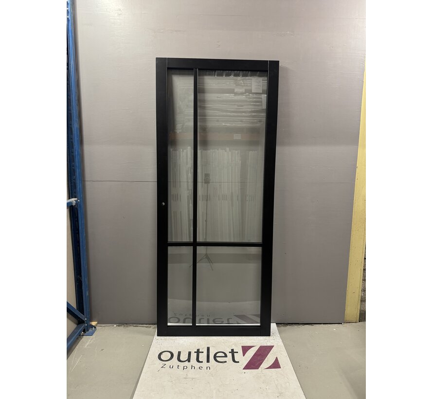 Austria binnendeur Nero Legno Asti 88x211,5 Blank Glas