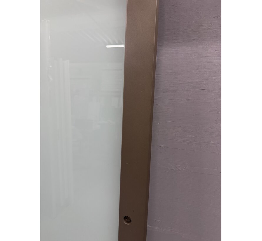 Skantrae binnendeur SSL 4007 BRONS 93x211,5 Mat glas