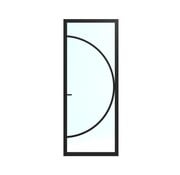 Skantrae  Skantrae binnendeur SSL 4513 Blank Glas 83x211,5 OPD RE