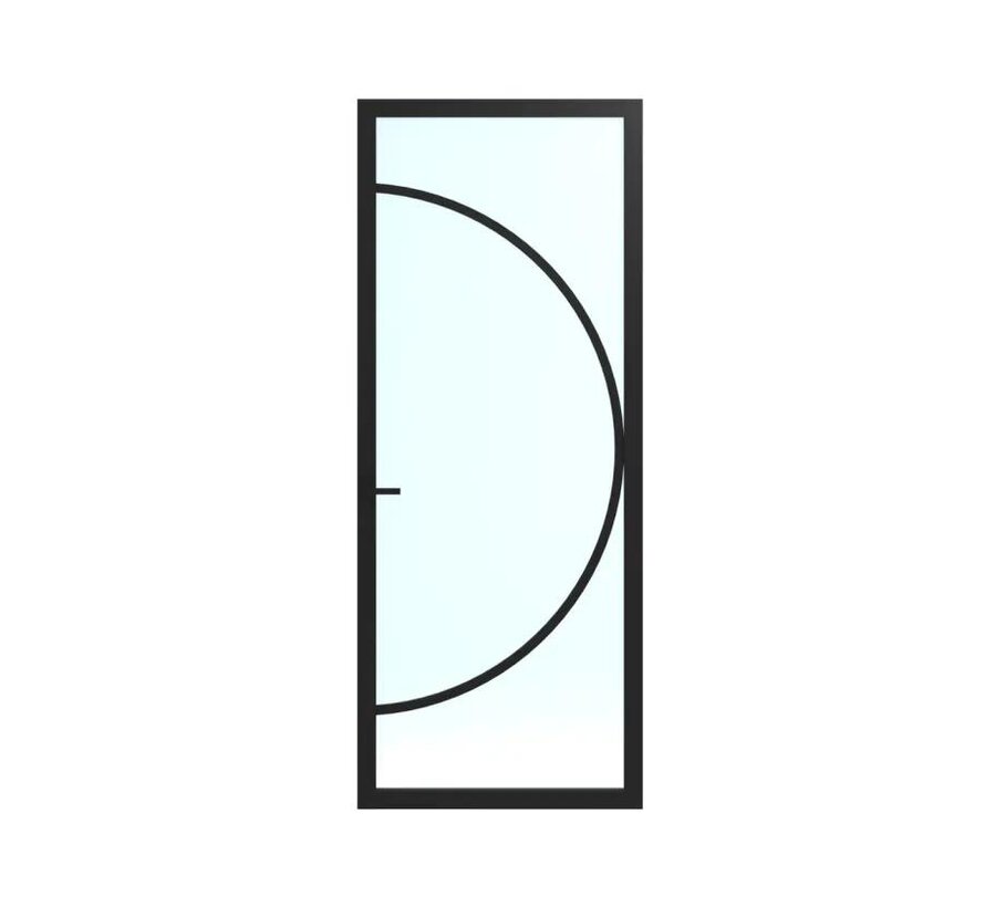 Skantrae binnendeur SSL 4513 Blank Glas 83x211,5  OPD Li