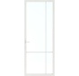 Skantrae binnendeur SSL 14607 Blank Glas 93x211,5 Stomp Rechts (Afgelakt)