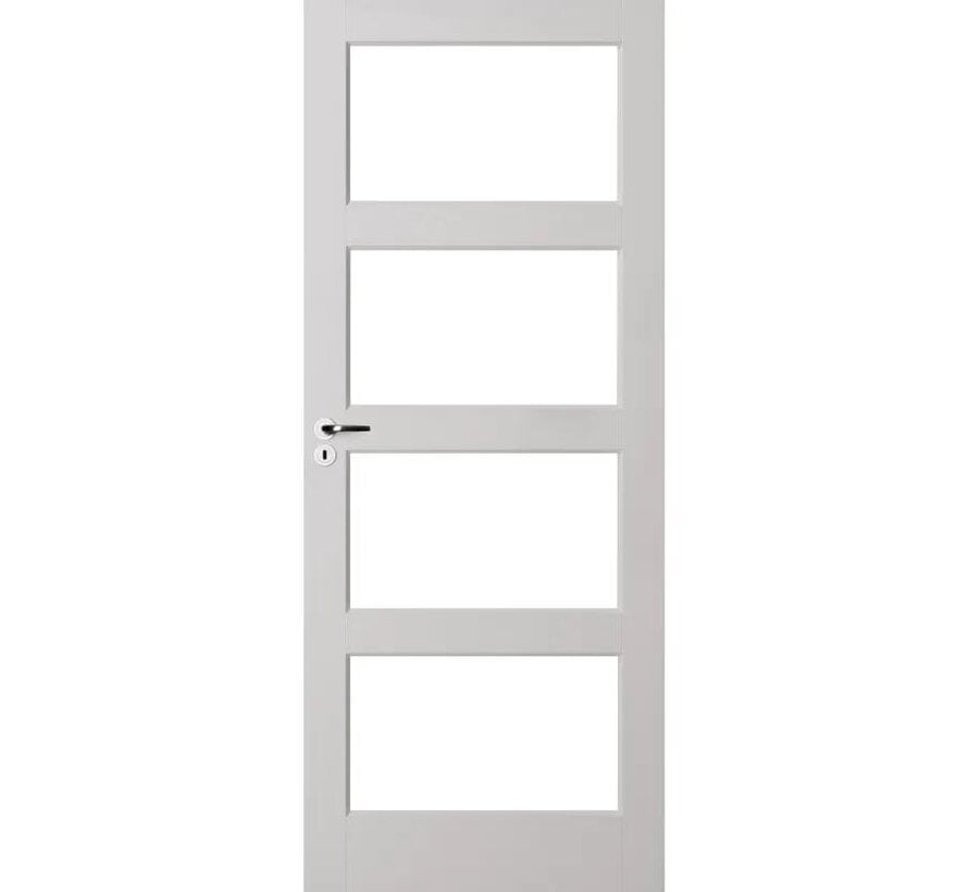 Skantrae binnendeur SKS E 035 blankglas 93x211,5 Opdek rechts