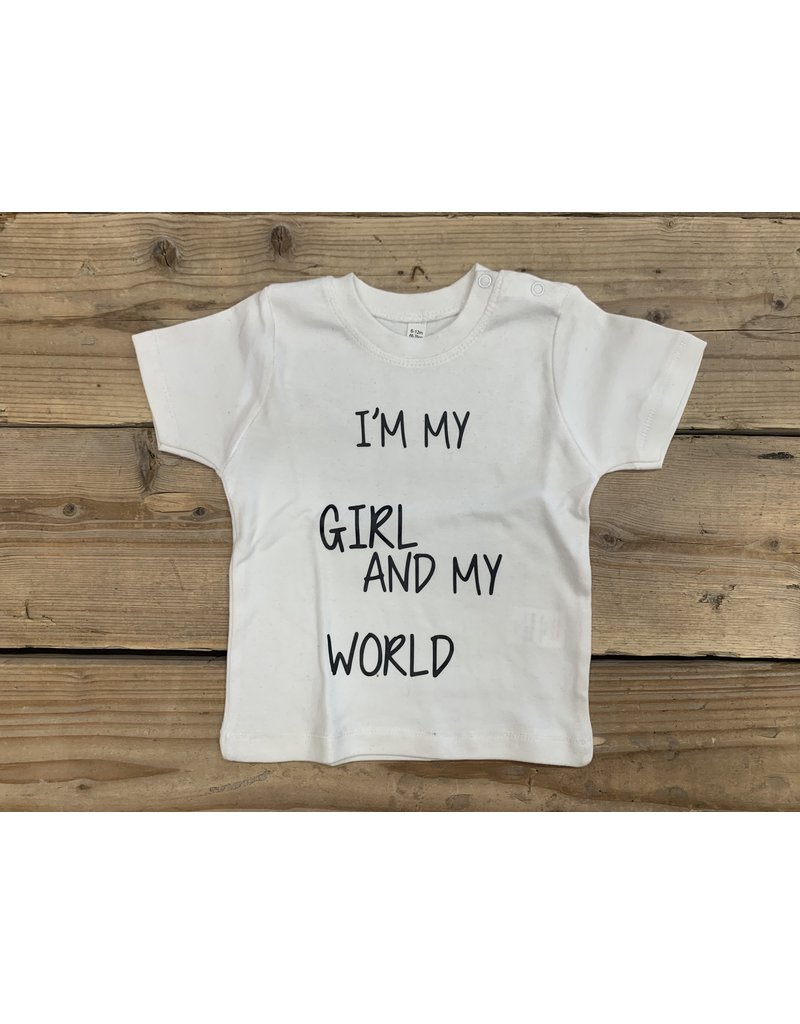 UMustHave Shirt Kind |6/12M | I'm my girl and my world