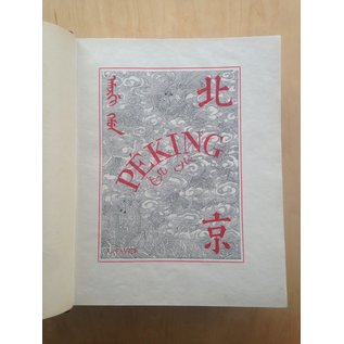 Typographie du Pé T'ang, Peking Peking, Histoire et Description, par Alphonse Favier