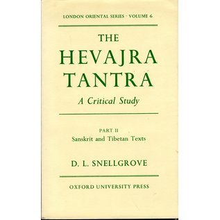 Oxford University Press The Hevajra Tantra, A Critical Study, by D. L. Snellgrove
