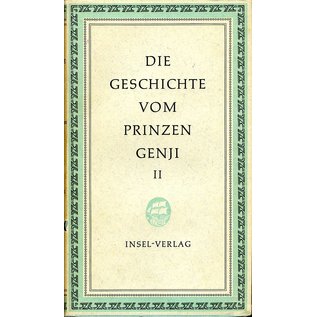 Insel Verlag Die Geschichte vom Prinzen Genji, 2 Bände, von Murasaki (Shikibu)