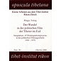 Opuscula Tibetana Der Wandel der Politischen Elite der Tibeter im Exil, von Wangpo Tethong