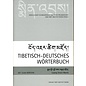 Verlag Tibet Institut Rikon Tibetisch Deutsches Wörterbuch, von Losang Tenzin Mantö