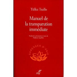 Le Cerf Manuel de la Transparution Immédiate, by Tulku Tsulllo, trad. by Stéphane Arguillère