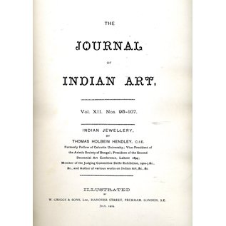 Low Price Publications Delhi Indian Jewellery, by Thomas Holbein Hendley