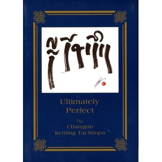 Palpung Zhysil Choky Ghatsel Publications Ultimately Perfect, by Chamgon Kenting Tai Situpa