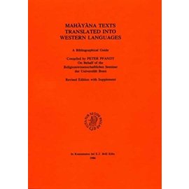 Religionswissenschaftliches Seminar Bonn Mahayana Texts Translated into Western Languages, by Peter Pfandt