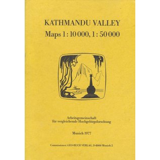 Arbeitsgemeinschaft für vergleichende Hochgebirgsforschung Katmandu Valley: Maps 1:10000, 1:50000