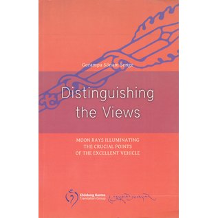 Vajra Publications Distinguishing the Views, by  Gorampa Sönam Senge