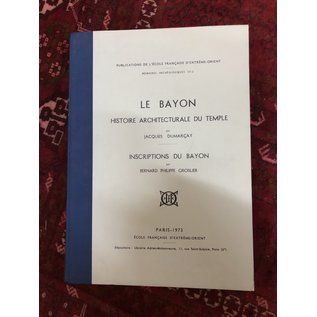 J. Maisonneuve Paris Le Bayon, par Jacques Dumarcay, Bernhard Philippe Groslier