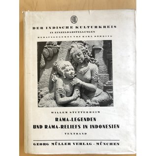 Georg Müller Verlag München Rama-Legenden und Rama-Reliefs in Indonesien, 2 Bände, von Willem Stutterheim