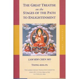 Snow Lion Publications The Great Treatise on the Stages of the Path to Enlightenment, Lam Rim Chen Mo, by Tsong-Kha-Pa