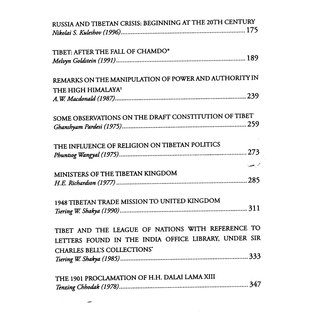 LTWA Reviews on Tibetan Political History, ed. by Tenzin Dolma