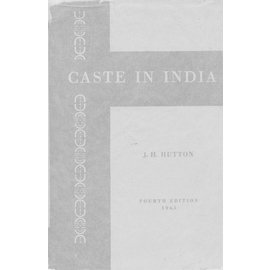 Oxford University Press Caste in India, by J. H. Hutton