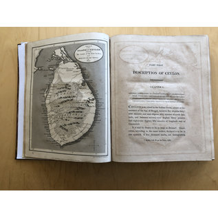 Longman, Hurst, Rees and Orme, London A Description of Ceylon, containing an Account of the Country, Inhabitants and Natural Production ... by James Cordiner
