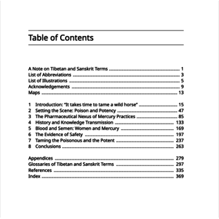 Heidelberg University Publishing Taming the Poisonous: Mercury, Toxicity, and Savety in Tibetan Medical Practice, by Barbara Gerke