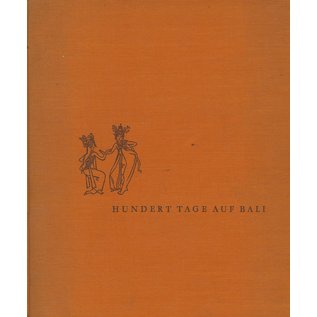 Verlag Broscher & Co. Hamburg Hundert Tage auf Bali, von Walter Dreesen