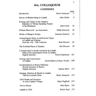 Motilal Banarsidas Publishers Recent Research on Ladakh 4&5: Proceedings of the 4th and 5th International Colloquia on Ladakh, by Henry Osmaston and Philip Denwood