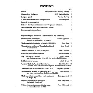 Motilal Banarsidas Publishers Recent Research on Ladakh 6: Proceedings of the sith international Colloquium on Ladakh Leh 1993, by Henry Osmason and Nawang Tsering