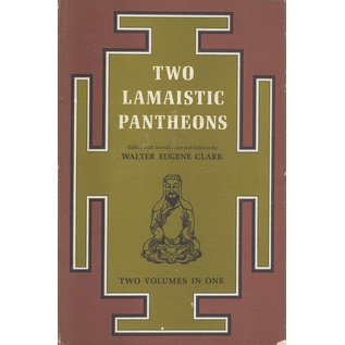 Paragon Book Reprint Corp. New York Two Lamistic Pantheons, by Walter Eugen Clark