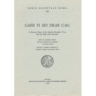 Serie Orientale Roma gans ti se'i dkar c'ag, by Namkhai Norbu and Ramon Prats