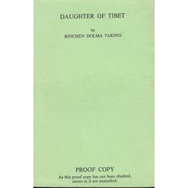 John Murray Daughter of Tibet, by Rinchen Dolma Taring