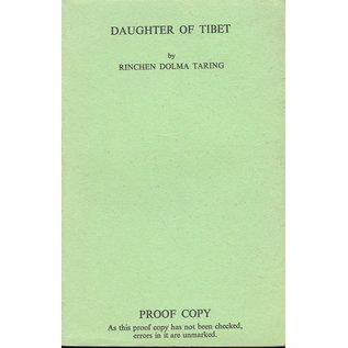 John Murray Daughter of Tibet, by Rinchen Dolma Taring