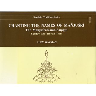 Motilal Banarsidas Publishers Chanting the Names of Manjushri, The Manjushri-Nama-Samgiti