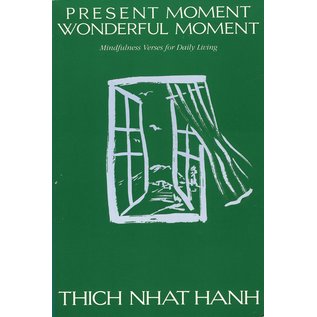 Parallax Press Present Moment Wonderful Moment, by Thich Nhat Hanh