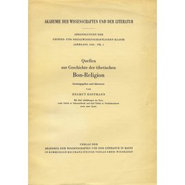 Akademie der Wissenschaften und der Literatur in Mainz Quellen zur Geschichte der tibetischen Bon-Religion, von Helmut Hoffmann