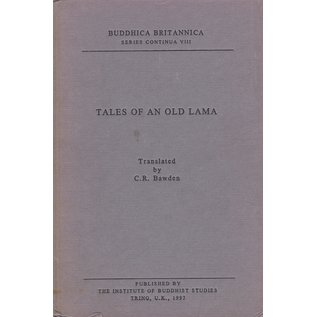 The Institute of Buddhist Studies, Tring Tales of an Old Lama, translated by C.R. Bawden