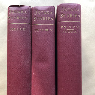 Pali Text Society The Jataka or Stories of the Buddha's Former Births, 3 vols