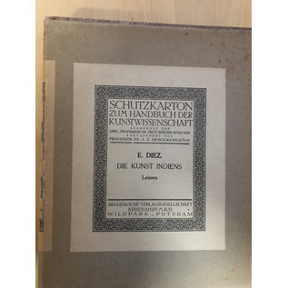 Akademische Verlagsgesellschaft Athenaion M.B.H Wildpark Potsdam Die Kunst Indiens, von Ernst Diez