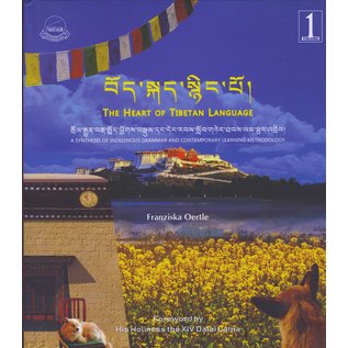 LTWA The Heart of Tibetan Language, incl. exercise book,  Vol 1, by Franzisca Oertle