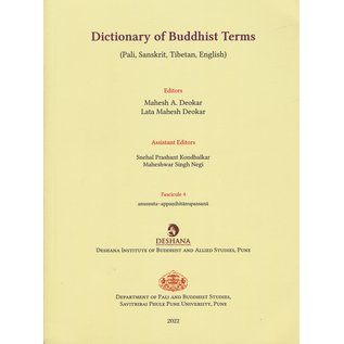 Savitribai Phule Pune University Dictionary of Buddhist Terms (Pali, Sanskrit, Tibetan, English) Fasc. 4
