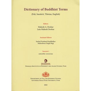 Savitribai Phule Pune University Dictionary of Buddhist Terms (Pali, Sanskrit, Tibetan, English) Fasc. 3